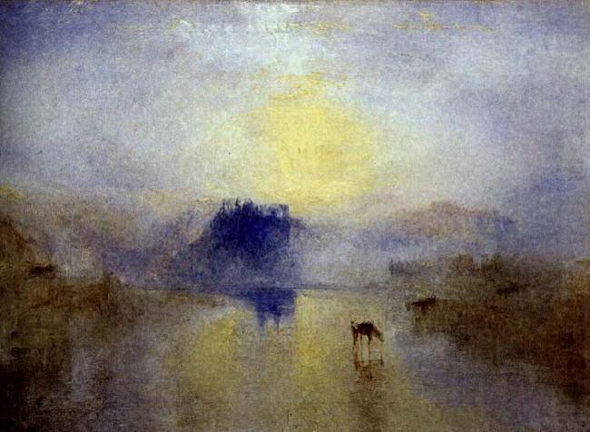 Joseph Mallord William Turner Norham Castle, Sunrise china oil painting image